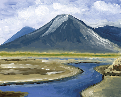 Panoramic Perspective - Mountains - Erika Greenfield