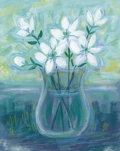 Bouquet Bloom - Vase - Erika Greenfield