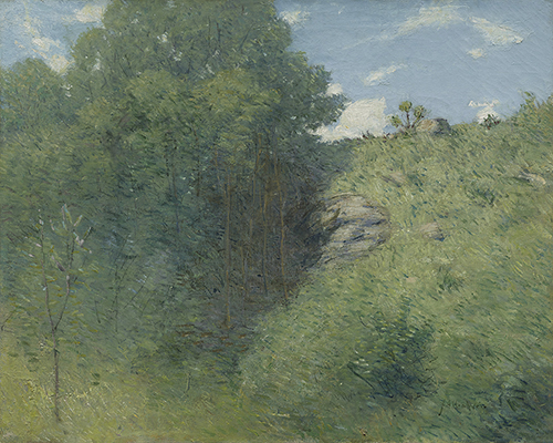 Ravine Near Brachville - J. Alden Weir