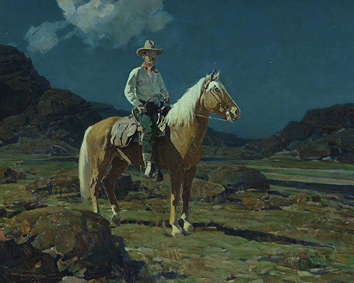 Moonlight on the Ranch - Frank Tenney Johnson