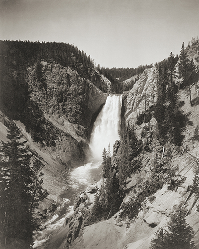 Lower Falls of Yellowstone - William Henry Jackson