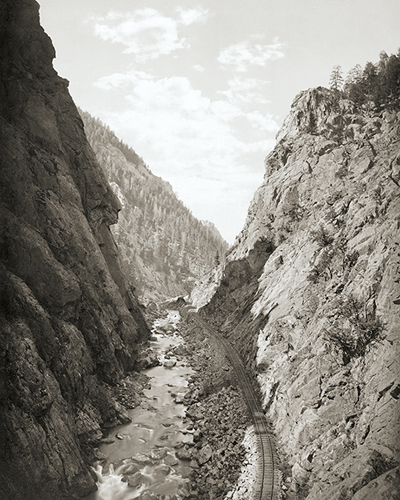 Platte Canon, Colorado - William Henry Jackson