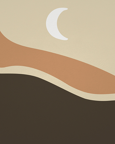 Simple Vista - Moon - Otto Gibb