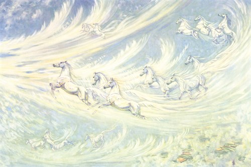 Mares' Tails In The Sky - Violet Skinner