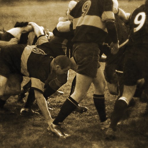 Rugby Game II - Pete Kelly