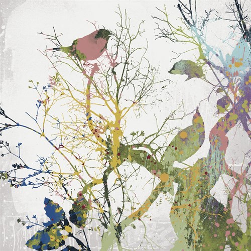 Painted Birds I - Ken Hurd
