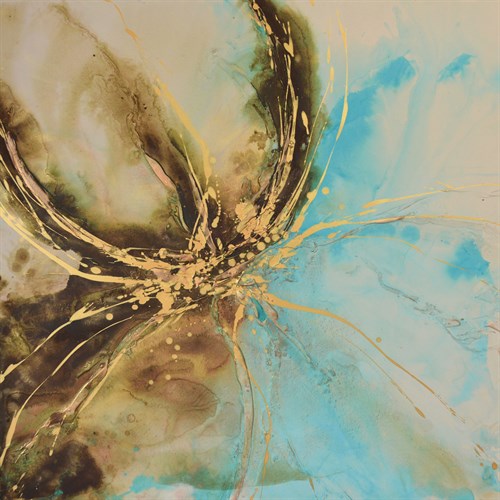 Autumn Lotus I - Caroline Ashwood