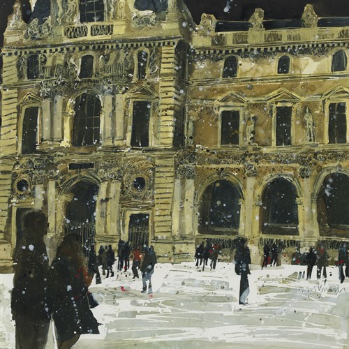 Winter, Louvre 6, Paris - Susan Brown