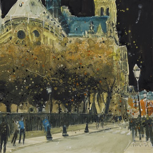 Rue de Cloitre Notre Dame, Paris - Susan Brown