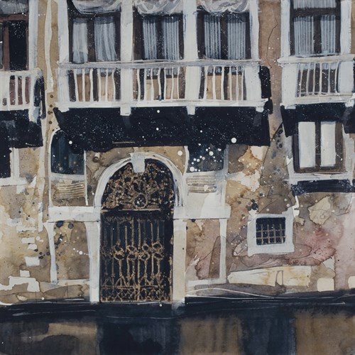Sunny Facade, Venice - Susan Brown