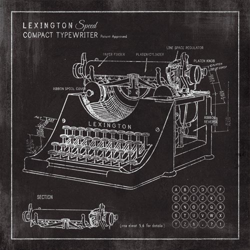 Lexington Typewriter - The Vintage Collection