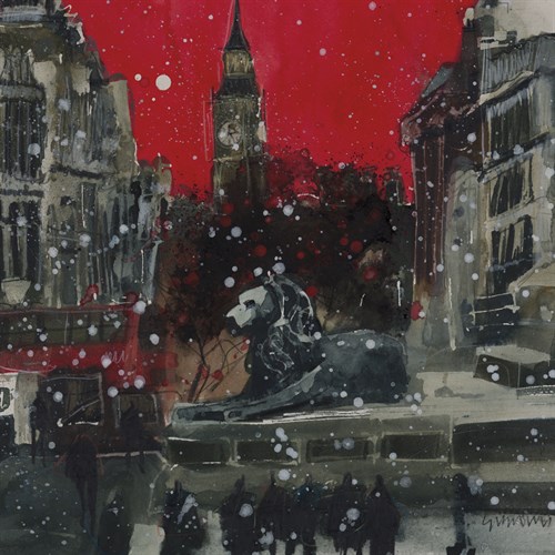 Guarding Quietly, The Square, London - Susan Brown