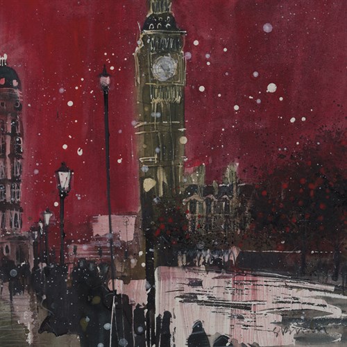 First Snows of Winter, Big Ben - Susan Brown