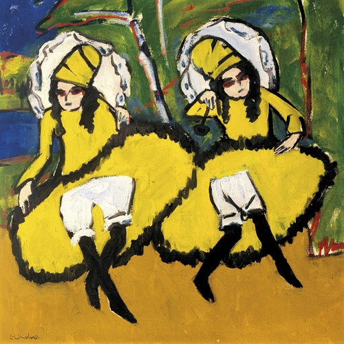 Two Dancers - Ernst Ludwig Kirchner