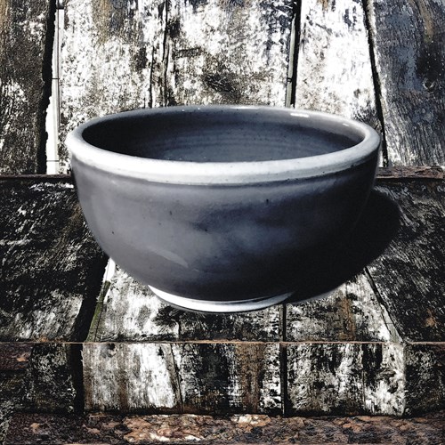 Ceramic Grey Bowl - Malcolm Sanders