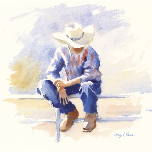Sitting on the Fence - Hazel Soan
