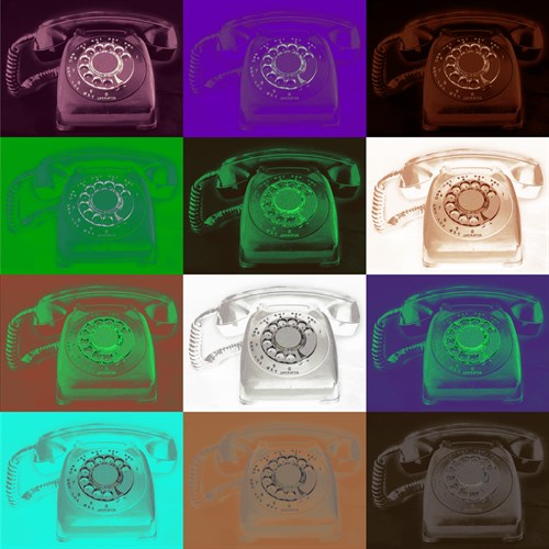 Telephone Tiles - Kernud Hansen