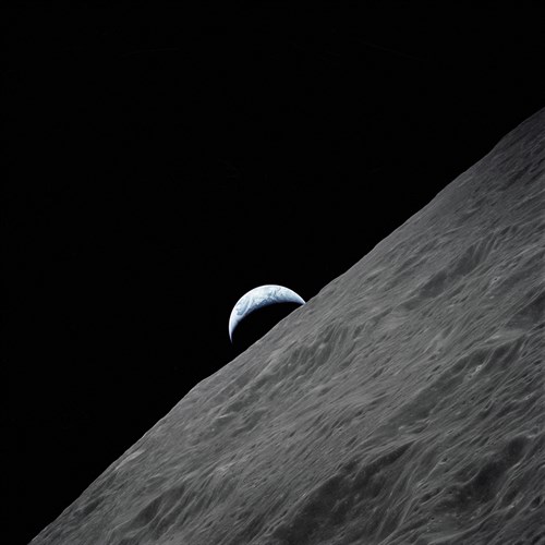 Crescent Earth - Contemporary Photography