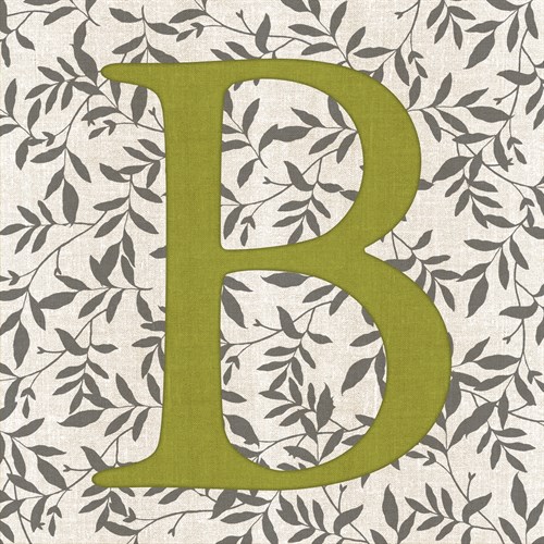 Leafy Letter - B - Belle Poesia
