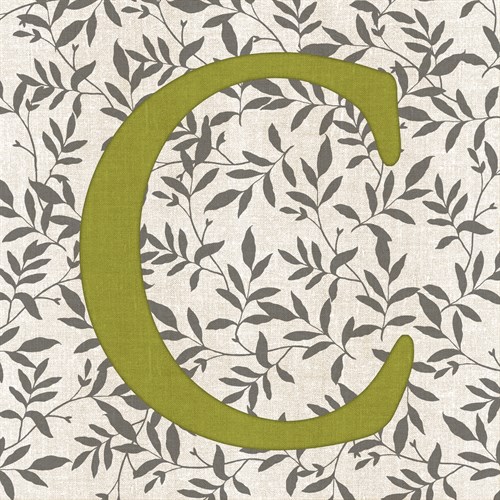Leafy Letter - C - Belle Poesia