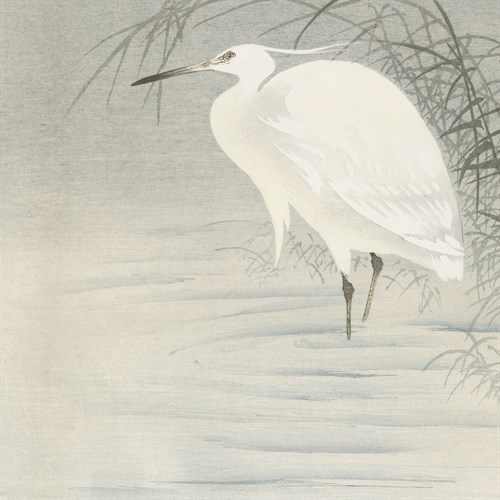Little Egret - Ohara Koson