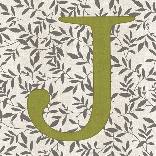 Leafy Letter - J - Belle Poesia