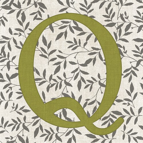 Leafy Letter - Q - Belle Poesia