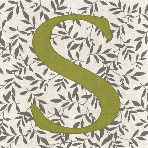 Leafy Letter - S - Belle Poesia
