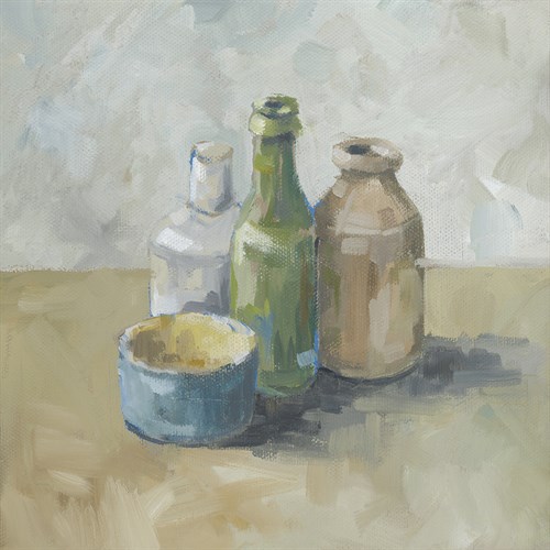 Still life with Blue Bowl - Steven Johnson