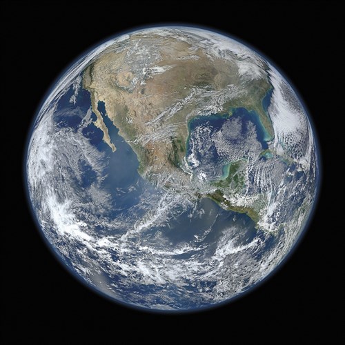 Blue Marble - Earth - Contemporary Photography