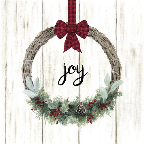 Festive Wreath - Joy - Janie Howe