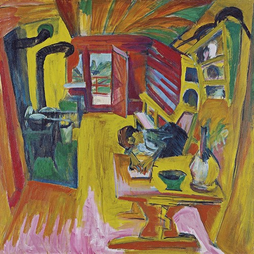 Alpine Kitchen - Ernst Ludwig Kirchner