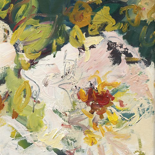 Rose Hedge - Panel III - Lilia Orlova Holmes
