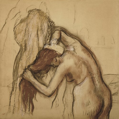 Woman Drying Herself - Edgar Degas