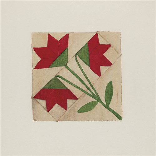 Quilt Section - Bloom - Charlotte Angus
