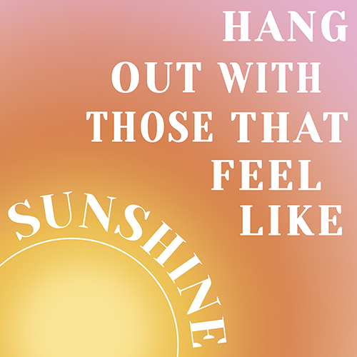 Positive Type - Glow - Lisa McCandless