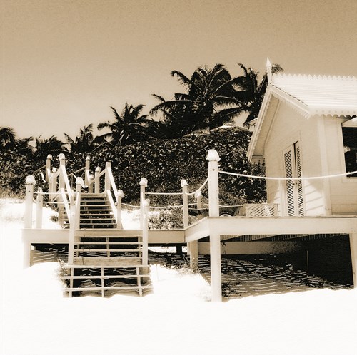 Wooden Steps - Sepia - Malcolm Sanders