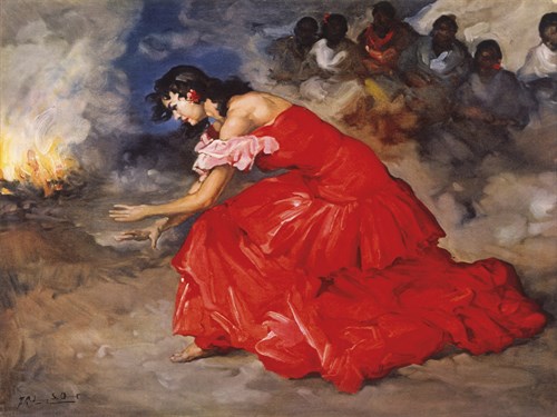 The Fire Dance - Francisco Rodriguez Sanchez Clemente