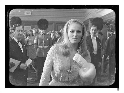 Ursula Andress Black & White - British Pathe