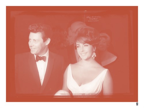 Elizabeth Taylor with Eddie Fisher In Colour - British Pathe