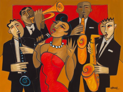The Diva and her Horn Section - Marsha Hammel