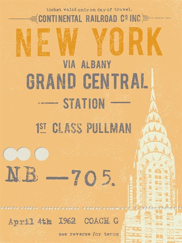Ticket to New York - The Vintage Collection