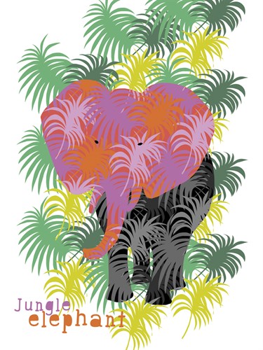 Jungle Elephant - Laure Girardin Vissian