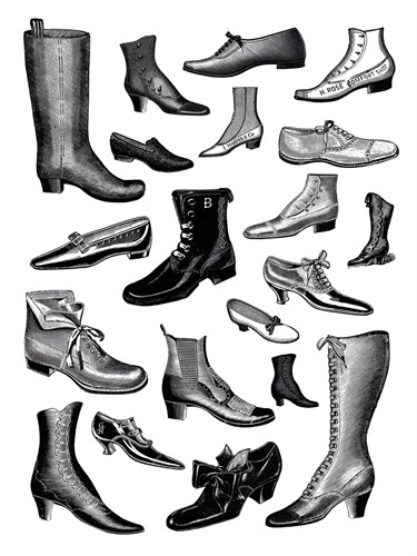 Fashionable Footwear - The Vintage Collection