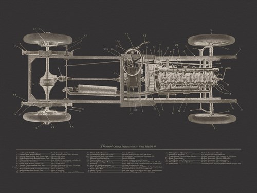 Claxton Blueprint - Noir - The Vintage Collection