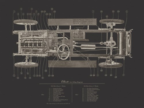 Elliott Blueprint - Noir - The Vintage Collection