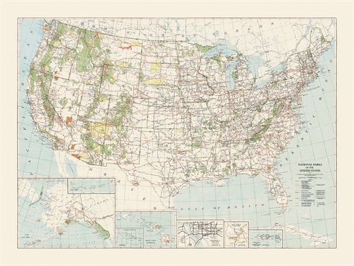 National Parks of the United States - The Vintage Collection