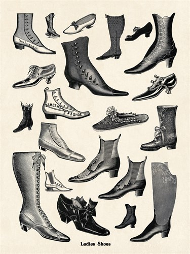 Ladies Shoes - The Vintage Collection