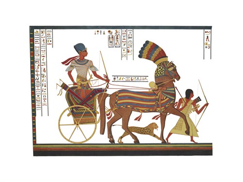 Egyptian Monuments - Rhamsès III - Historic Collection
