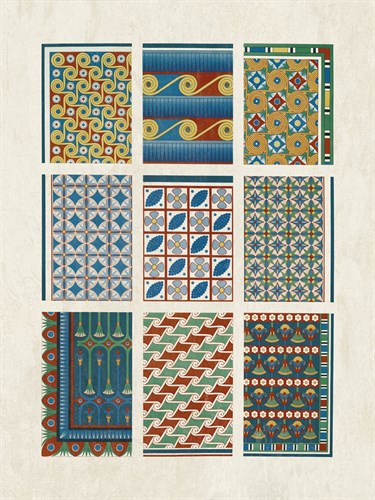 Egyptian Treasures - Mosaic - Historic Collection